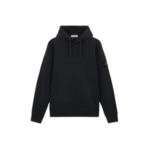 STONE ISLAND Морской синий Мужские Свитшоты