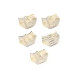 [5-Предметный] Гороховый узор Собака 2+Желтый+Полосы Медведь+Кролик