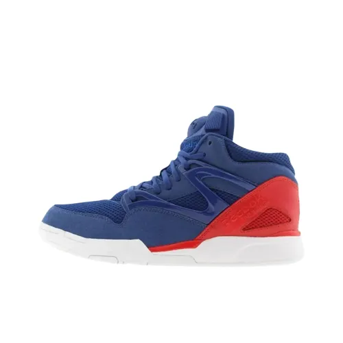 Reebok Pump Omni Винтажные баскетбольные кроссовки Мужской Синий Красный