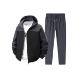 Чёрный-серый/серый планшет штаны