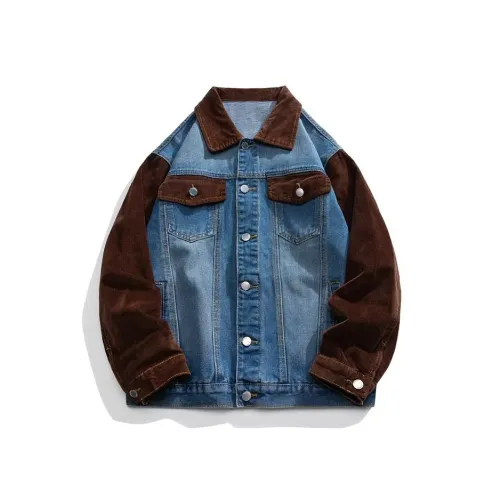 GEOGRE ALEX Синий Мужская Джинсовая Куртка