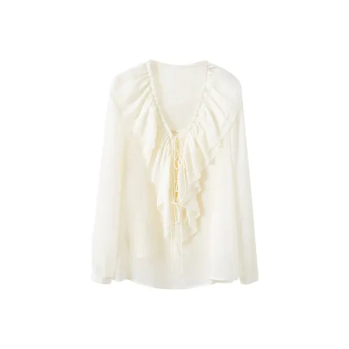 Musewave Экрю Женские Рубашки