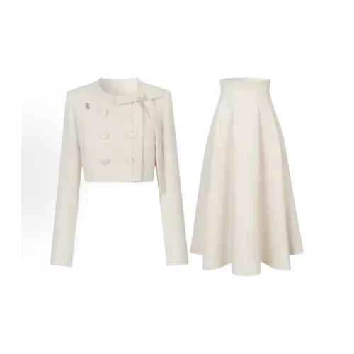 PNVB Экрю Женские Комплекты с Юбкой