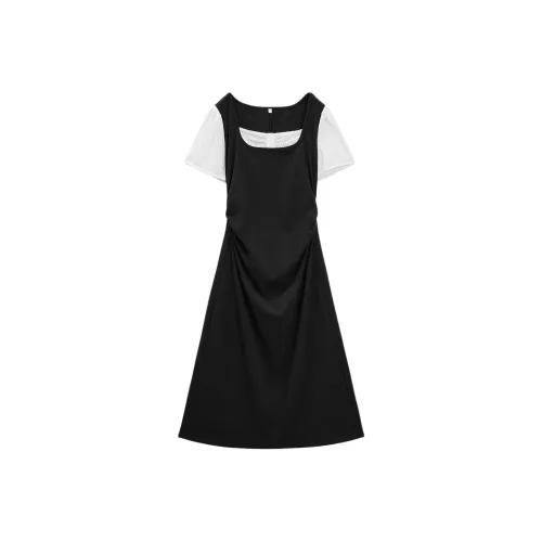 Love To Serve Короткий рукав Платье Женское