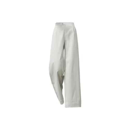 Weixi Светлый Песочный Белый Женские Повседневные Штаны