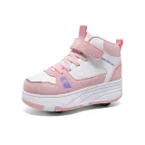 Бело-розовый