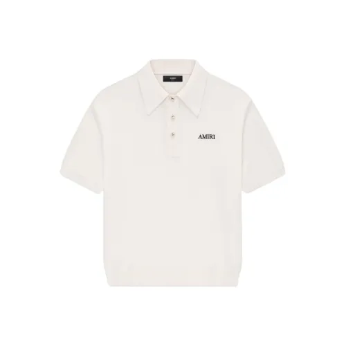 AMIRI Snowflake Gypsum Men's Polo