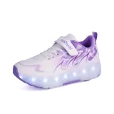 Бело-фиолетовый