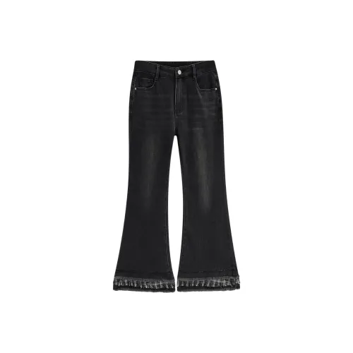 Love to serve Denim Черные Женские Джинсы