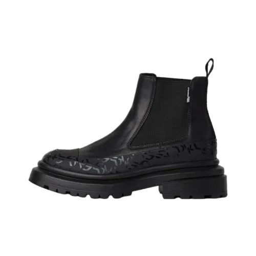 KARL LAGERFELD Brooke Ankle Длина Челси Мужской Черный