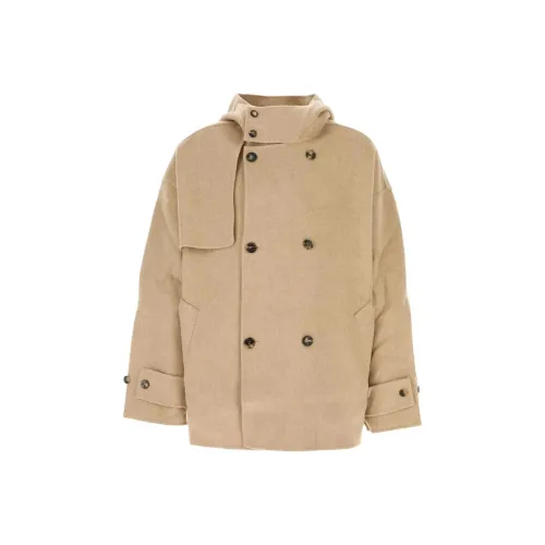 JW Anderson Хаки Мужское Пальто