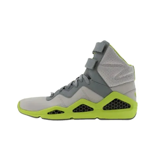 Swizz Beatz x Reebok High Топ Винтажные Баскетбольные Кроссовки Женские Серые