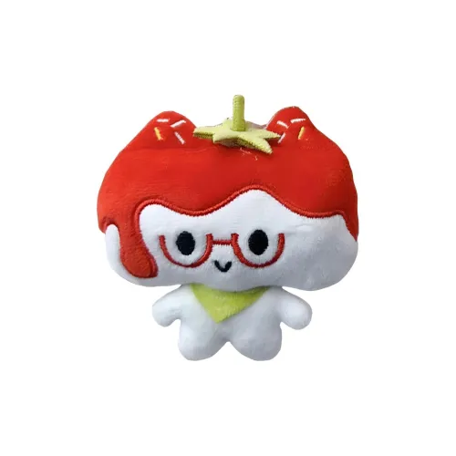 JOY FUER Милый Томат Котенок Мяукающий Пудинг Кошка Плюшевый Брелок 10 см 10,5 см Высота