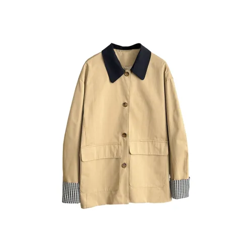 Meanalot Хаки Женская Тренч