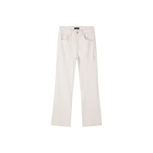 HARSIINCN H25AMNK370 Экрю Унисекс Джинсы