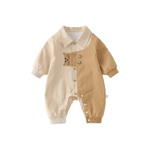 XiaoJinBu Хаки Детские комбинезоны ползунки