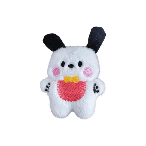 CHUNTUSHU Cute Cartoon Нагрудник Щенок Плюшевый Брелок 10 см Высота