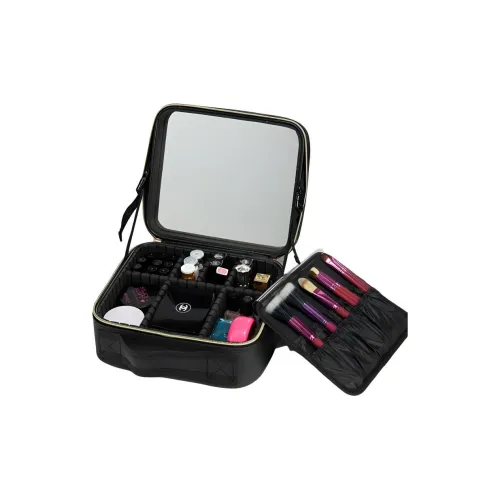 OMGD LED с зеркальцем косметичка из оксфордской ткани