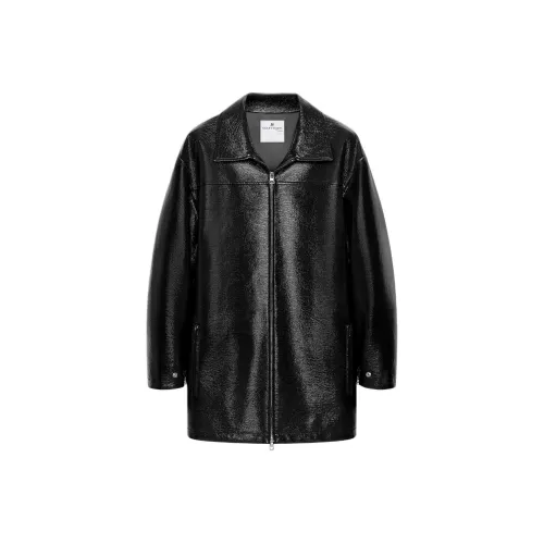 COURREGES FW25 OVERSIZED Виниловая Куртка Куртки Пальто Женские