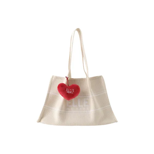 ELLE Active Ткань Тоут Сумка Плечевая Сумка Женская Светлый Абрикос Синий Бордовый