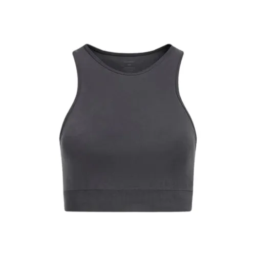 12 STOREEZ Темно-серый Женский Топ без рукавов