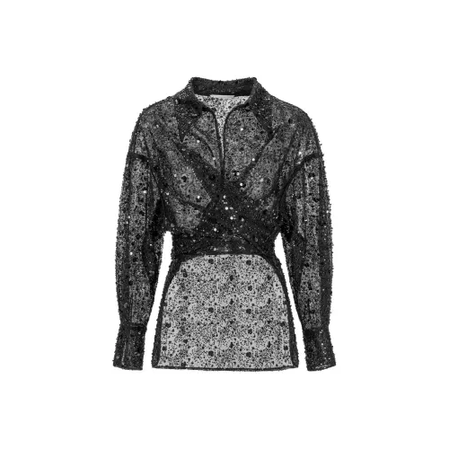 MAGGIE MA Черный Унисекс Рубашки