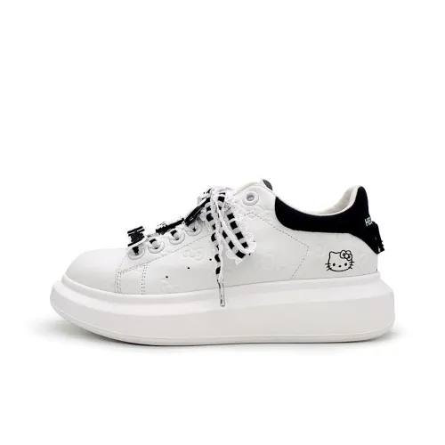 Hello Kitty Противоскользящий Устойчивый к истиранию Дышащий Отводящий влагу Низкий Топ Повседневный Женский