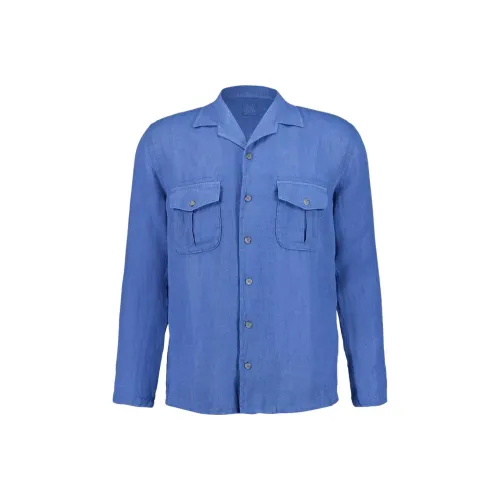 120% LINO Индиго Мужские Рубашки