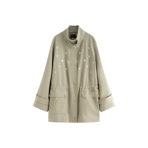 FANSILANEN Туманный Сосновый зеленый Женские Куртки