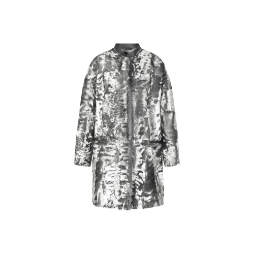 EMPORIO ARMANI Кожа Куртка Женская