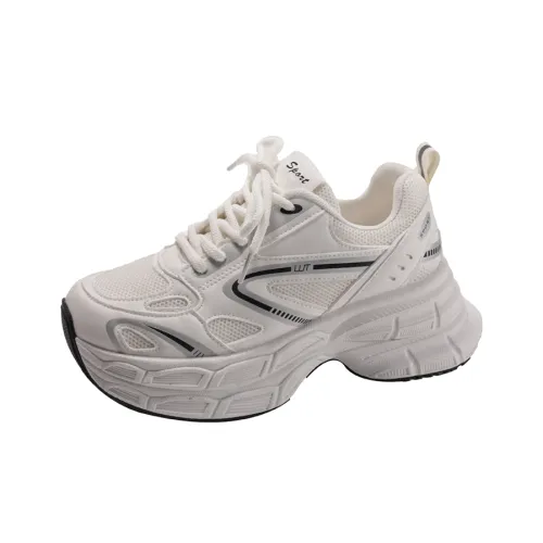 FHPTM Дышащий устойчивый к истиранию увеличивающий высоту низкий топ повседневный женский