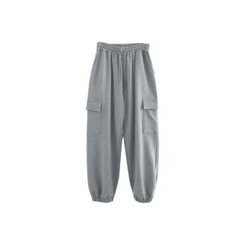 LOWEAR Мальчик Cargo Хлопок Jogger Брюки Вязаные Тренировочные брюки Женские