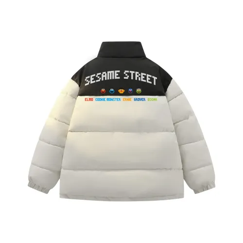 SESAME STREET Хлопковый пуховик Куртка Унисекс