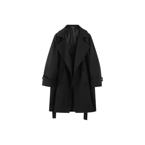 Paddy Julia Черное Унисекс Пальто