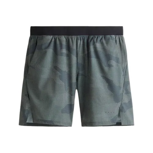 H M Темно-зеленые спортивные шорты для мужчин