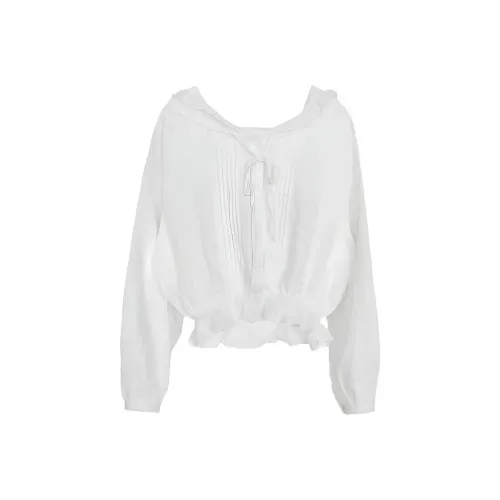 PAZZO Белые Женские Рубашки