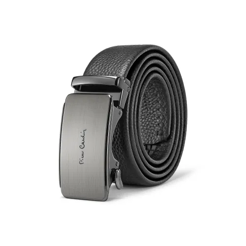 PIERRE CARDIN Ремни из коровьей кожи Мужской Черный 3,45CM