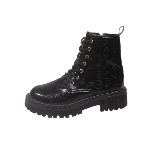 Wuji ботинки Martin черные женские