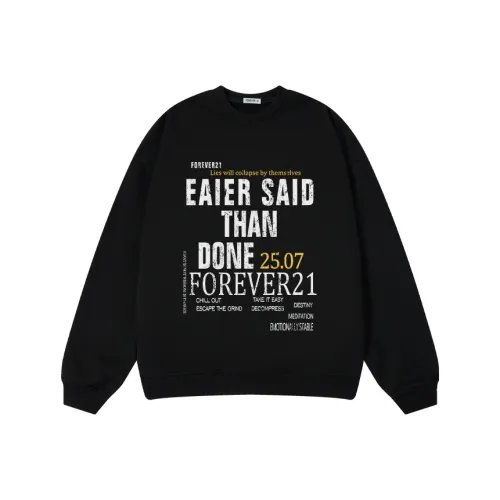 FOREVER 21 Унисекс Свитшоты