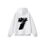 Белый, серый, вереск, размер 7