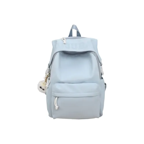 G.DUCKKIDS Нейлоновый рюкзак стандартный светло-синий желтый черный экрю