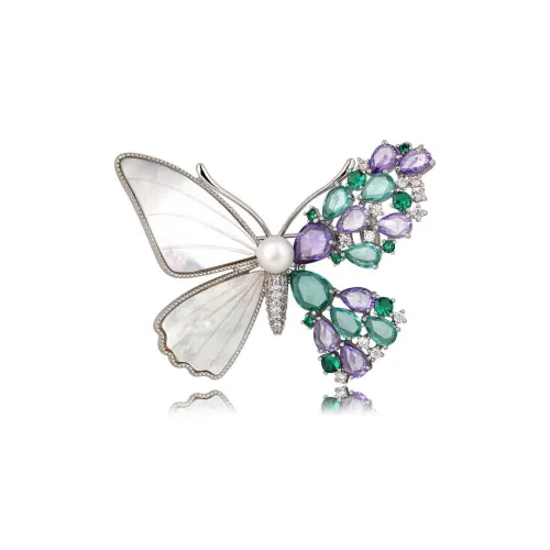 QIMEILA Броши из меди и сплава женские