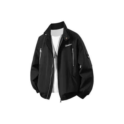 Хлопок Унисекс Куртки