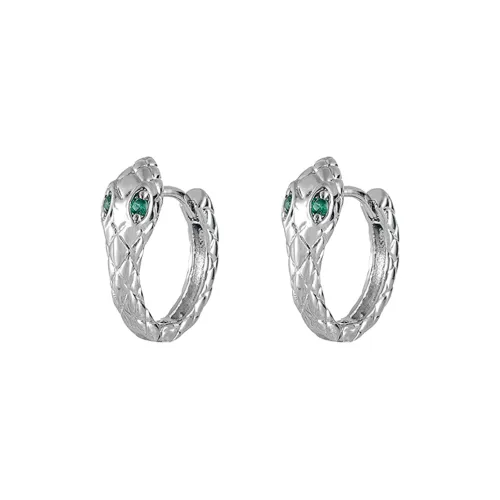 JianKai Серьги с серебряным покрытием женские