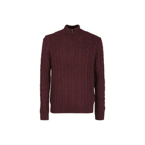 Polo Ralph Lauren SS23 Трикотаж Мужской Бордовый