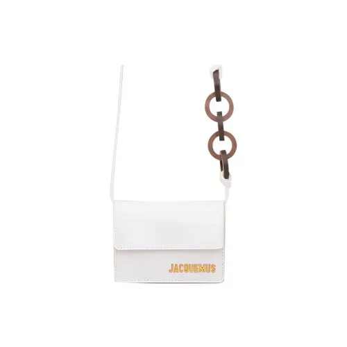 Jacquemus Кожа Картхолдер Сумка через плечо Женская Белая