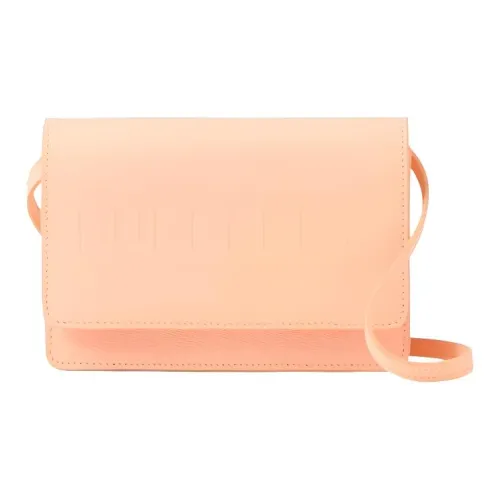 Burberry Телячья кожа Сумка через плечо Сумка на плечо Женская Светло-оранжевая