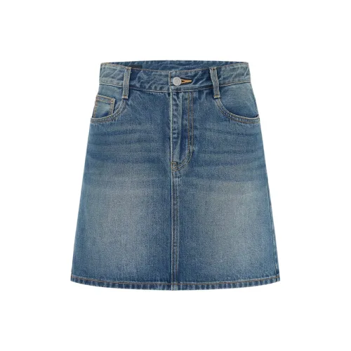 MOCO Джинсовые короткие юбки Женские