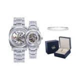 Белая сталь Полоска [Афина + Посейдон]