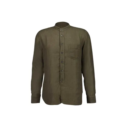120% LINO Армейский зеленый Мужские рубашки